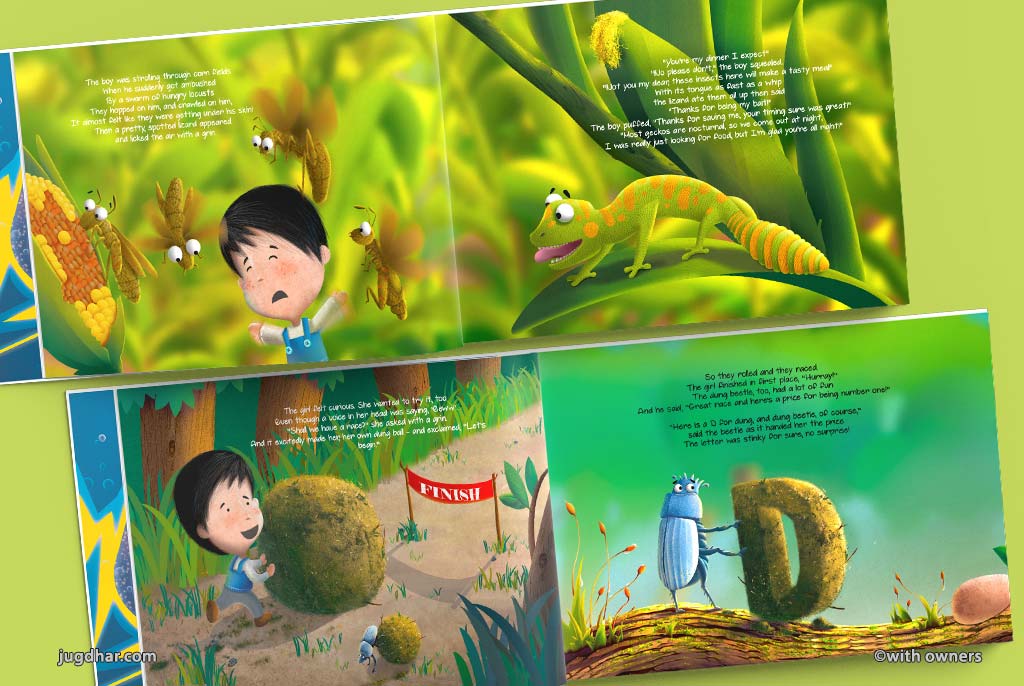 Children's-book-illustration,concept-art,akshay-jugdhar,book-art,digital-painting,find-my-name